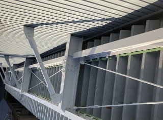 彦根市折板屋根完成