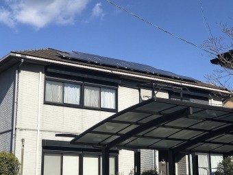 カラーベスト屋根
